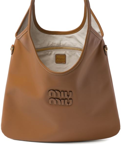 Borsa Ivy in pelle MIU MIU | 5BG231V-MLN2CRWF0046